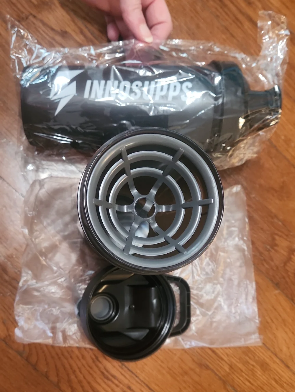 Set Of 2 NEW Protein Shaker Bottles